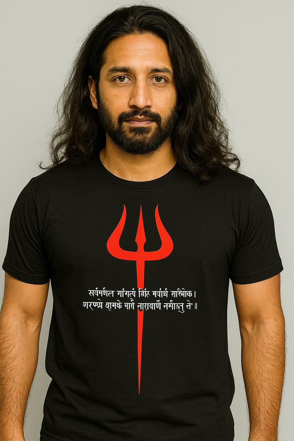 Oversized Trishul Classic T-Shirt
